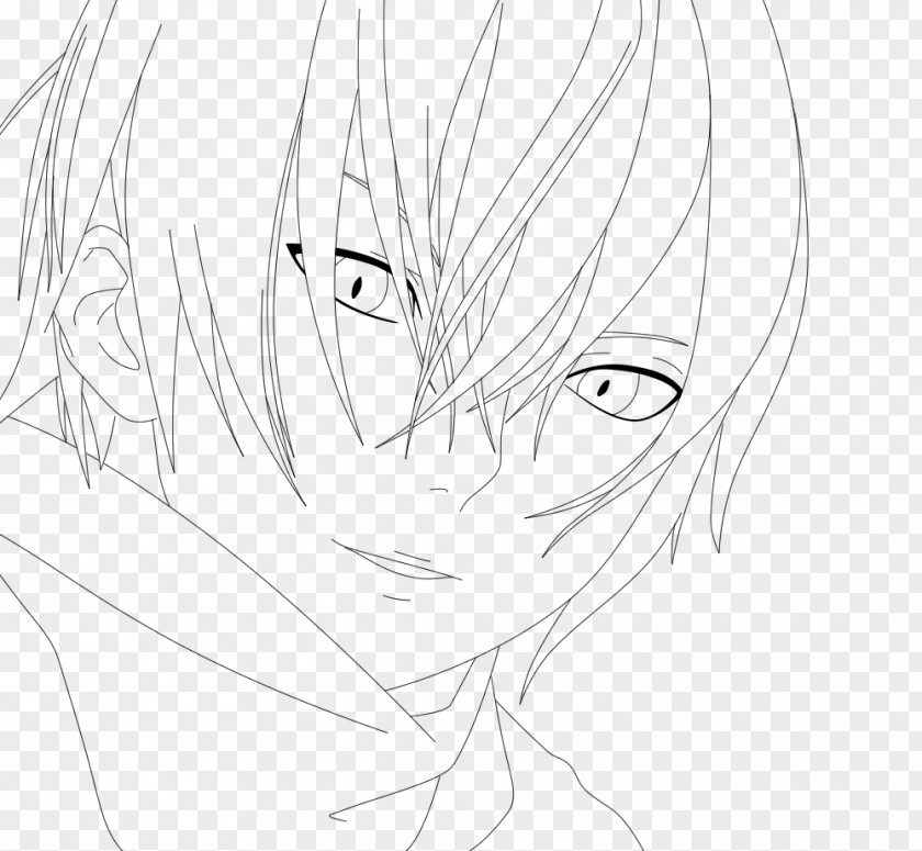 Eye Line Art White Forehead Sketch PNG