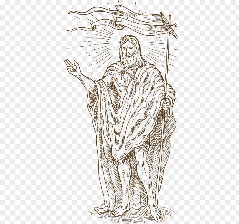 Jesus,Christian Resurrection Of Jesus Illustration PNG