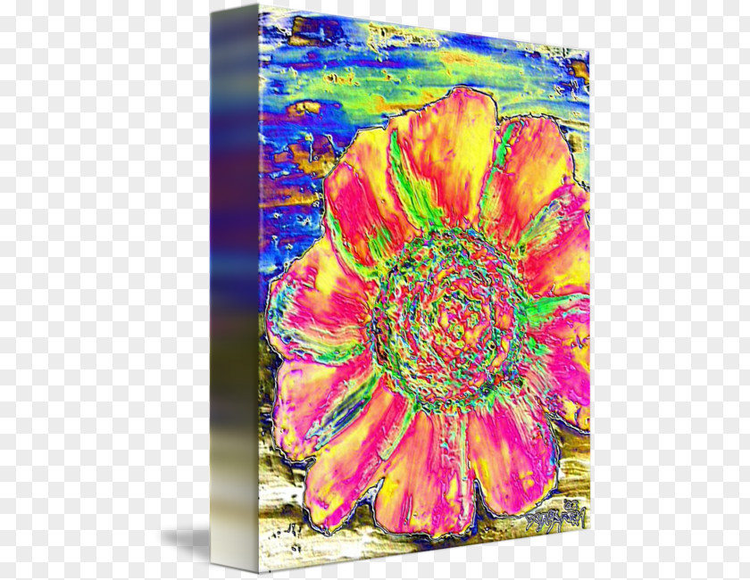Sunflower Oil Acrylic Paint Dye Resin PNG