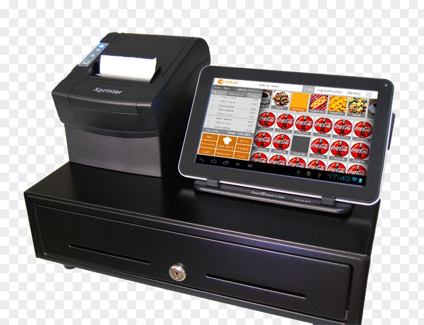 Android Point Of Sale Thermal Printing Computer Software Tablet Computers PNG