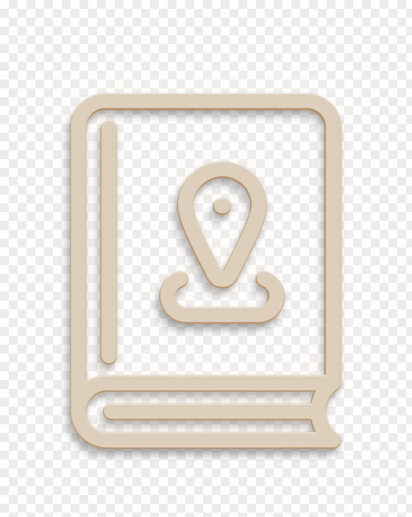 Book Icon Map Pins And Navigation PNG