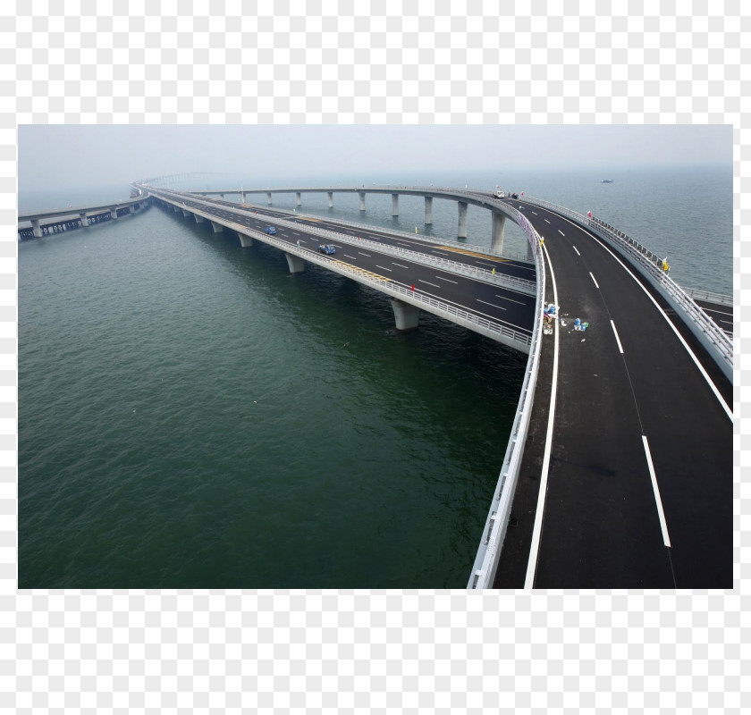 Bridge Fourth Mainland Third Jiaozhou Bay Architectural Engineering PNG