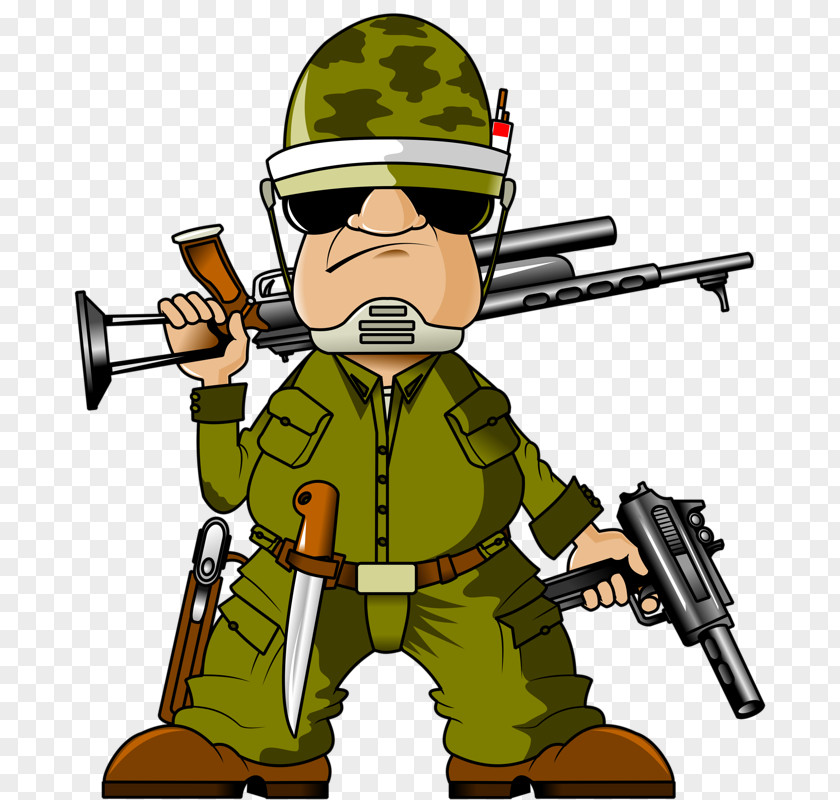 Cartoon Soldier Royalty-free Clip Art PNG