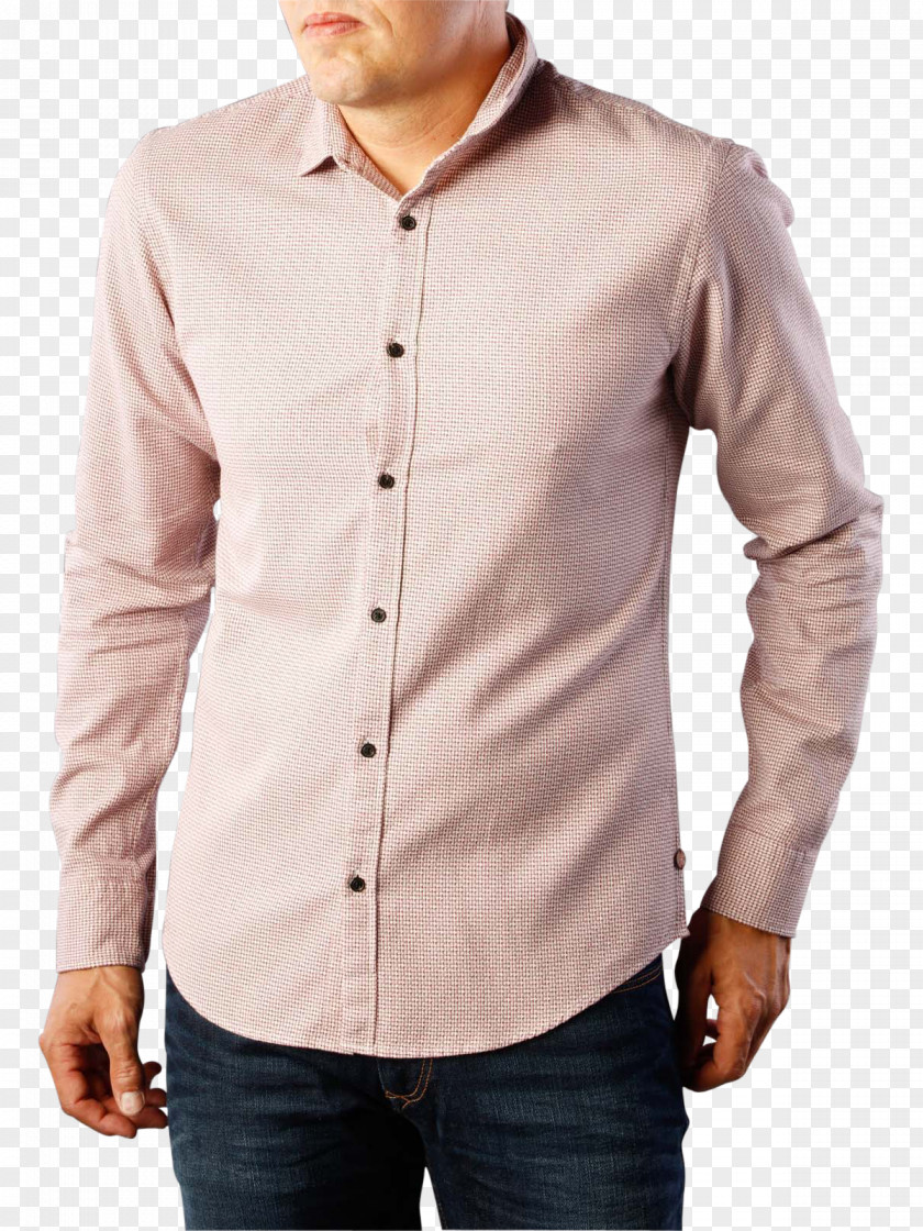 T-shirt Long-sleeved Dress Shirt Crew Neck PNG