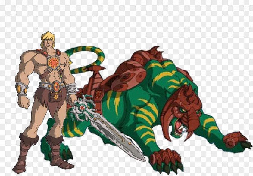 The Battle Cats He-Man Swift Wind Masters Of Universe PNG