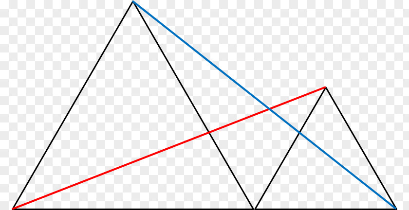 Triangle Midpoint Median Intersection PNG