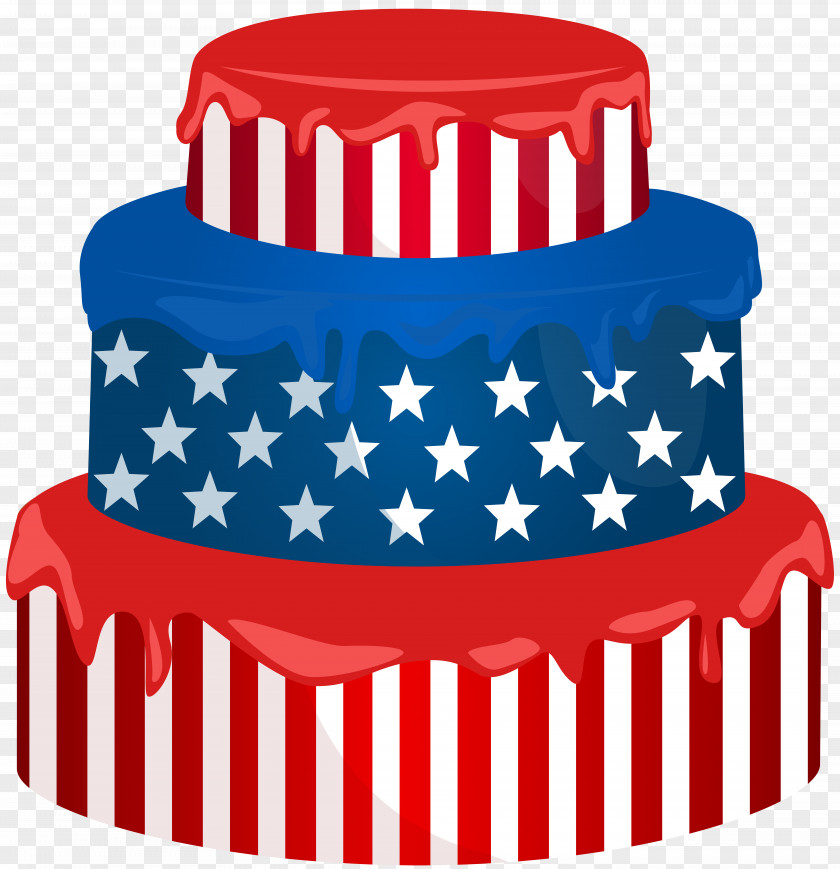USA Cake Transparent Clip Art Image United States National Memorial Day Concert Public Holiday American Civil War PNG