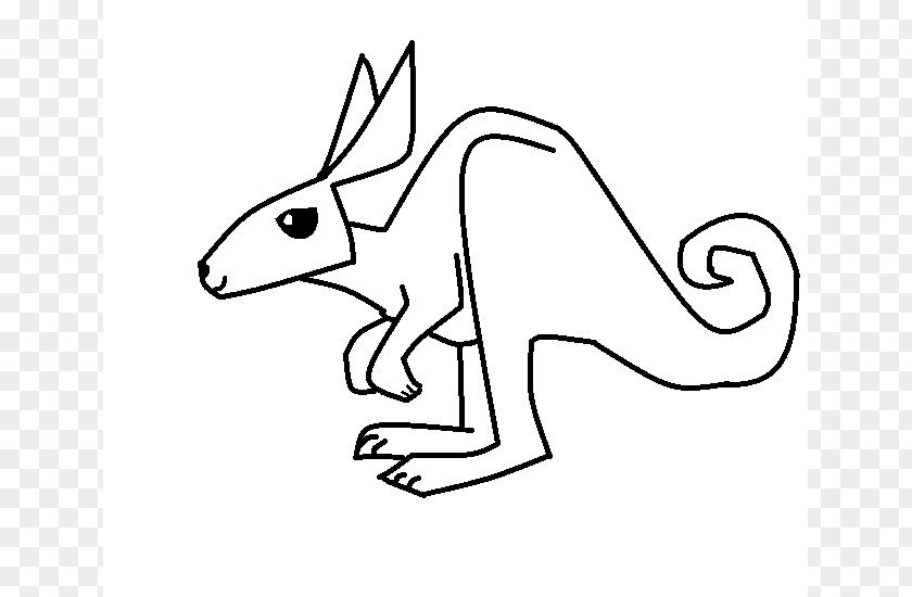 Kangaroo Vore Drawing Clip Art PNG