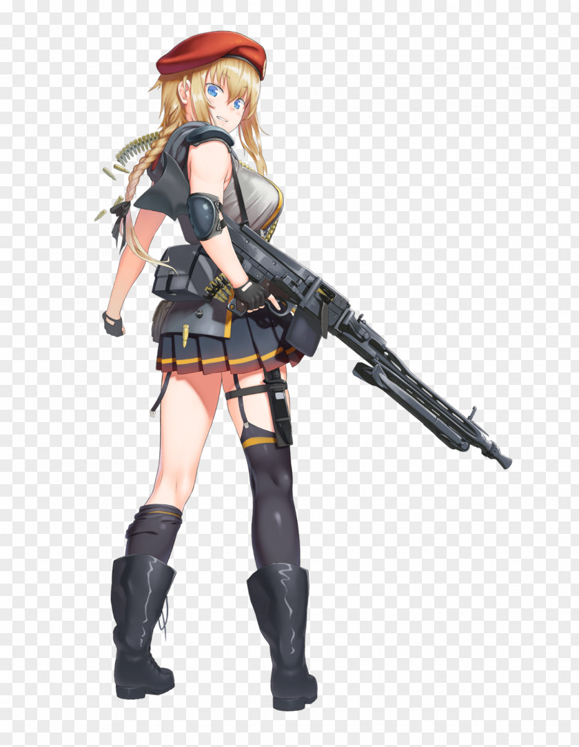 Machine Gun Girls' Frontline Rheinmetall MG 3 42 萌娘百科 PNG
