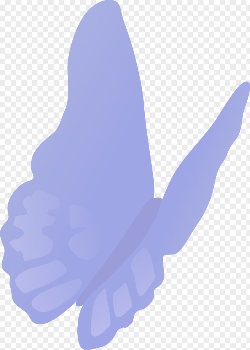 Purple Wing Violet Finger Hand PNG