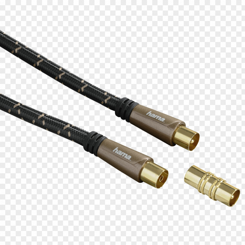 Stereo Coaxial Cable Electrical Connector Television Aerials PNG