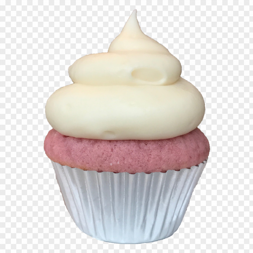 Strawberry Cream Cupcake Cake Petit Four Marshmallow Creme PNG