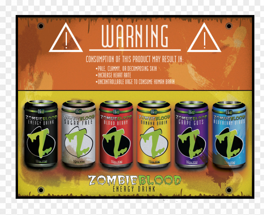 Energy Drink Tin Can Brand PNG