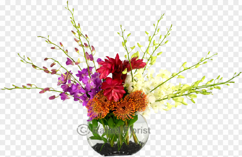 Floral Design Cut Flowers Vase Artificial Flower PNG