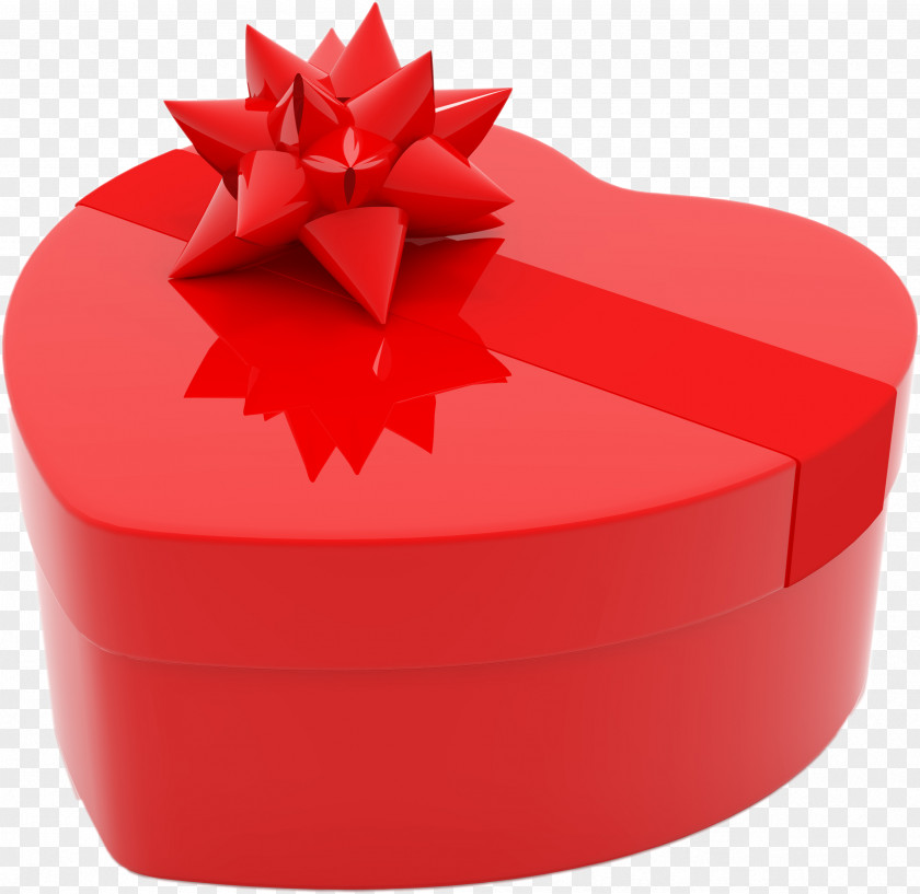 Heart Heart-Shaped Box Valentine's Day Gift PNG