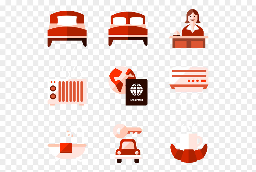 Motel Hotel Bed And Breakfast Clip Art PNG