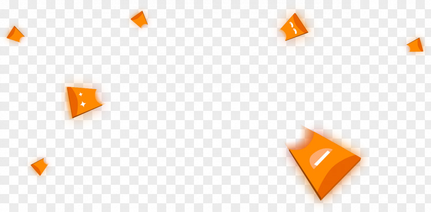 Orange Simple Red Envelope Offer Floating Material Brand Wallpaper PNG