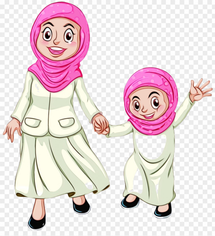 Vector Graphics Muslim Royalty-free Woman Image PNG