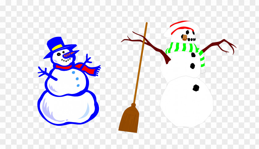 Vector Snowman Euclidean PNG