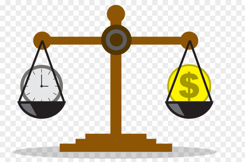 Balance Scale Vector Free Download Time Value Of Money Investment Bank PNG