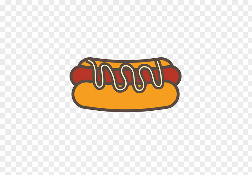 Delicious Hot Dog Buns Logo Brand Yellow Font PNG