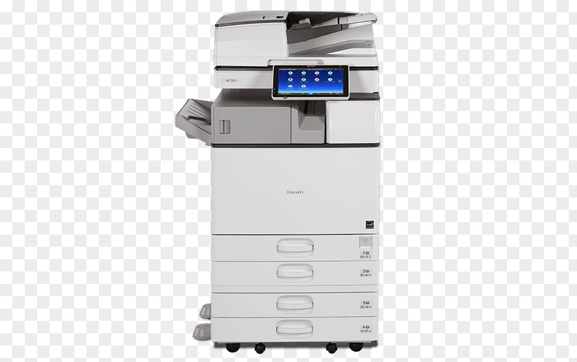 Printer Multi-function Ricoh Savin Photocopier PNG