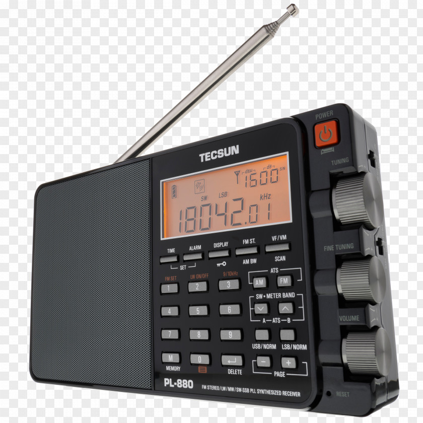 Shortwave Radio Tecsun Listening Electronics Telephony PNG