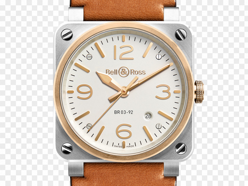 Watch Automatic Bell & Ross Miyota 8215 Strap PNG