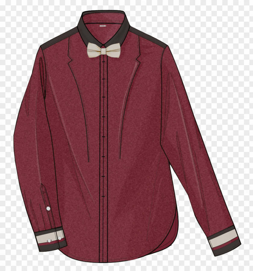 Wine Red Shirt Sleeve Clothing Top PNG