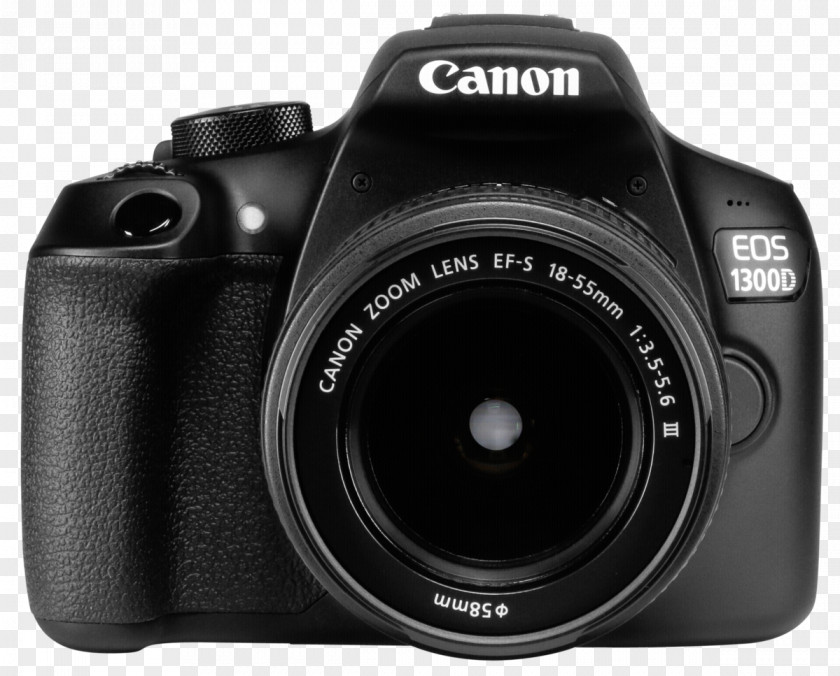 Camera Canon EOS 1300D EF-S 18–55mm Lens Mount 55–250mm PNG