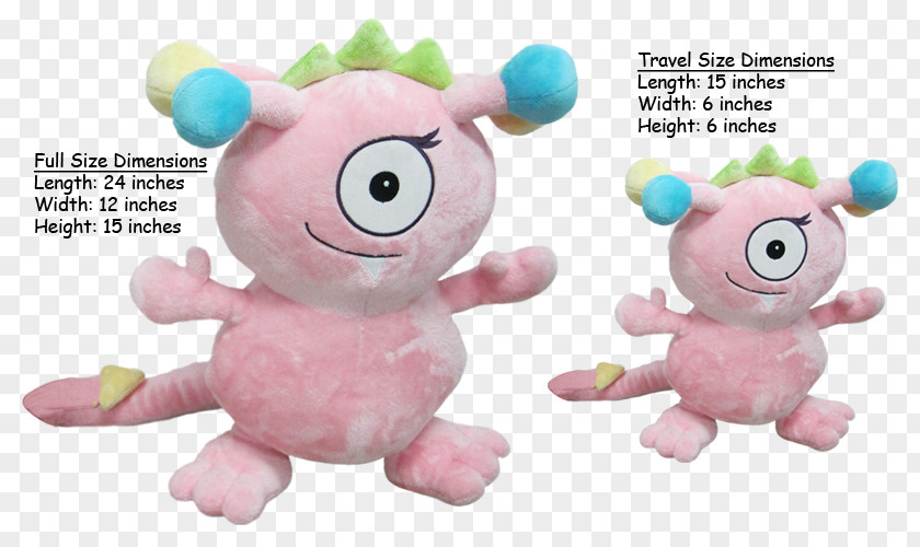 Crazy Woman Plush Stuffed Animals & Cuddly Toys Textile Pink M Snout PNG