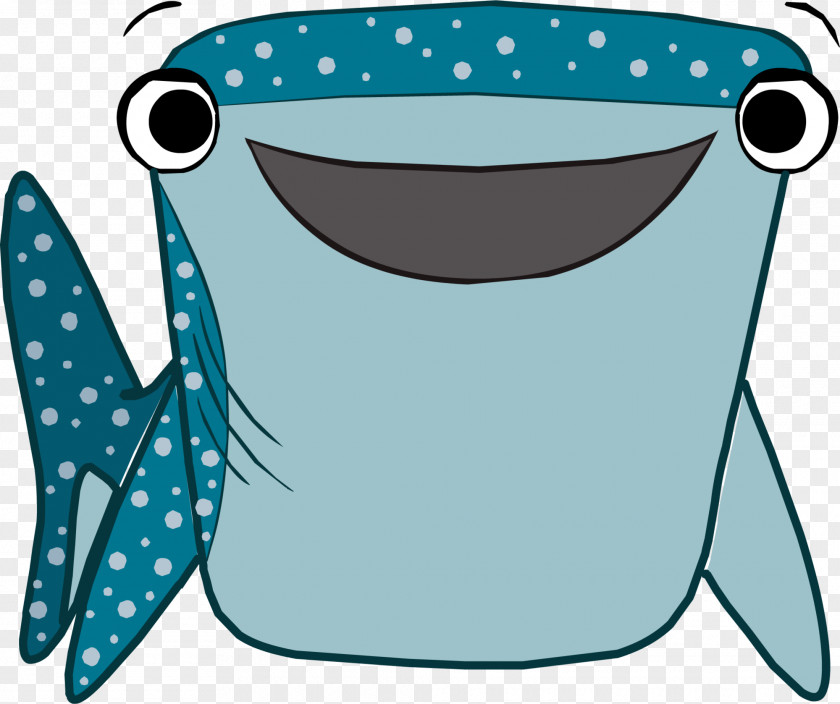 Dory Marine Mammal Teal Clip Art PNG