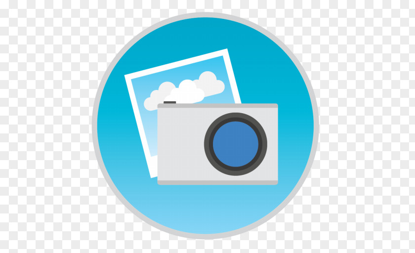 IPhoto Blue Brand Circle PNG