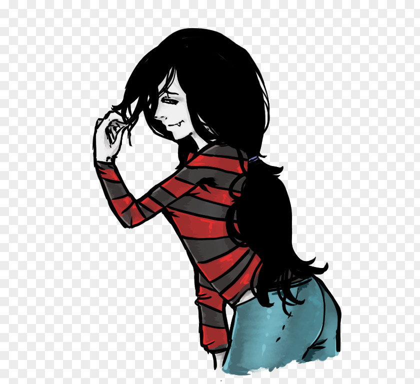 Marceline The Vampire Queen Adventure Time 'It Came From Nightosphere' Drawing PNG