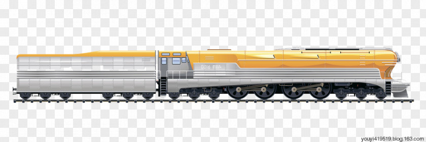 Real Train Rail Transport Steam Locomotive Image PNG