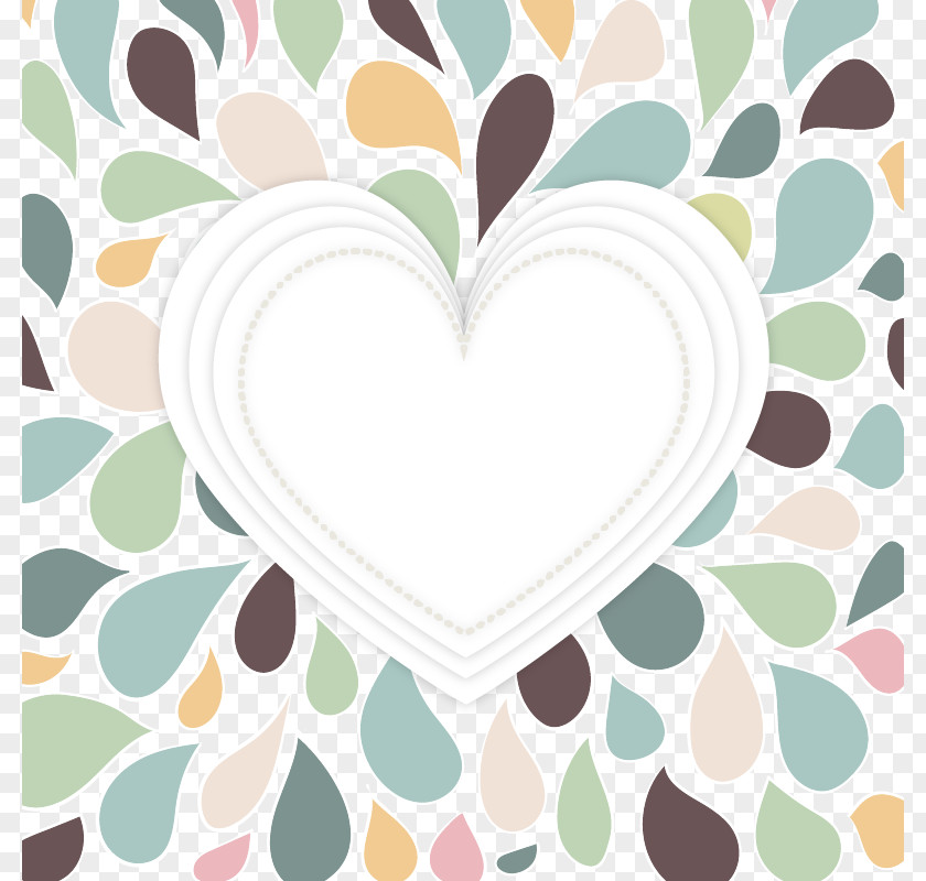 Vintage White Laminated Love Vector Background Material Euclidean Download Heart PNG