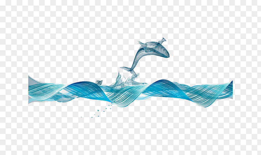 Waves And Fish IPhone 6 Plus Whale Wave Illustration PNG