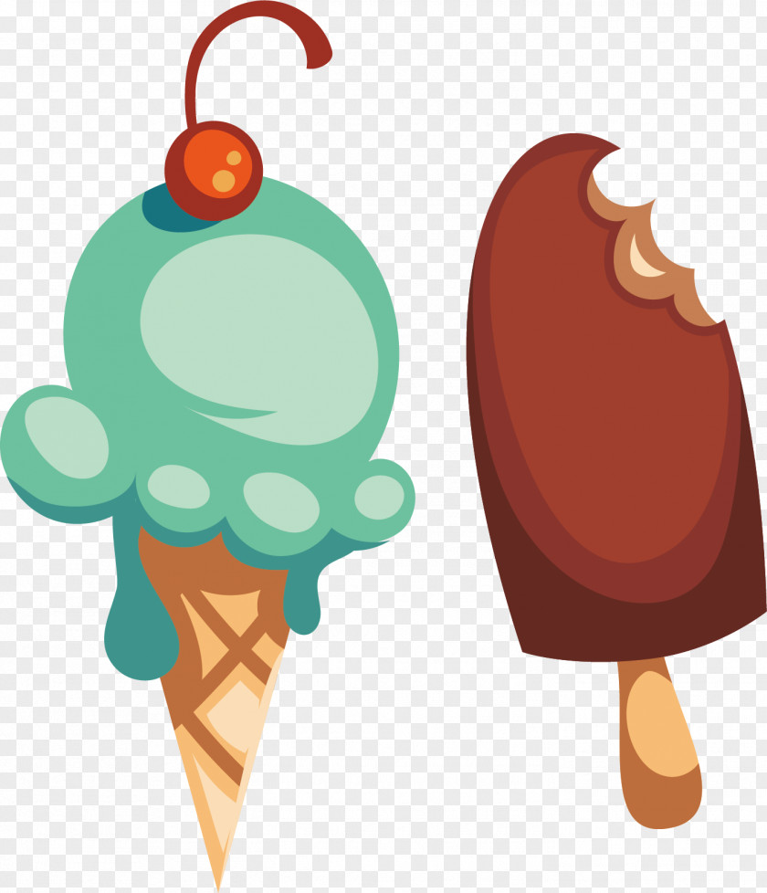 Browse Cartoon Chocolate Ice Cream Pops Dessert PNG