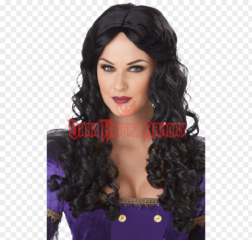 Cosplay Wig Costume Black Hair Clothing PNG