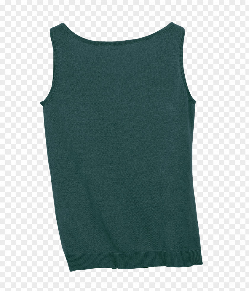 Farn Gilets Sleeveless Shirt Shoulder Green PNG