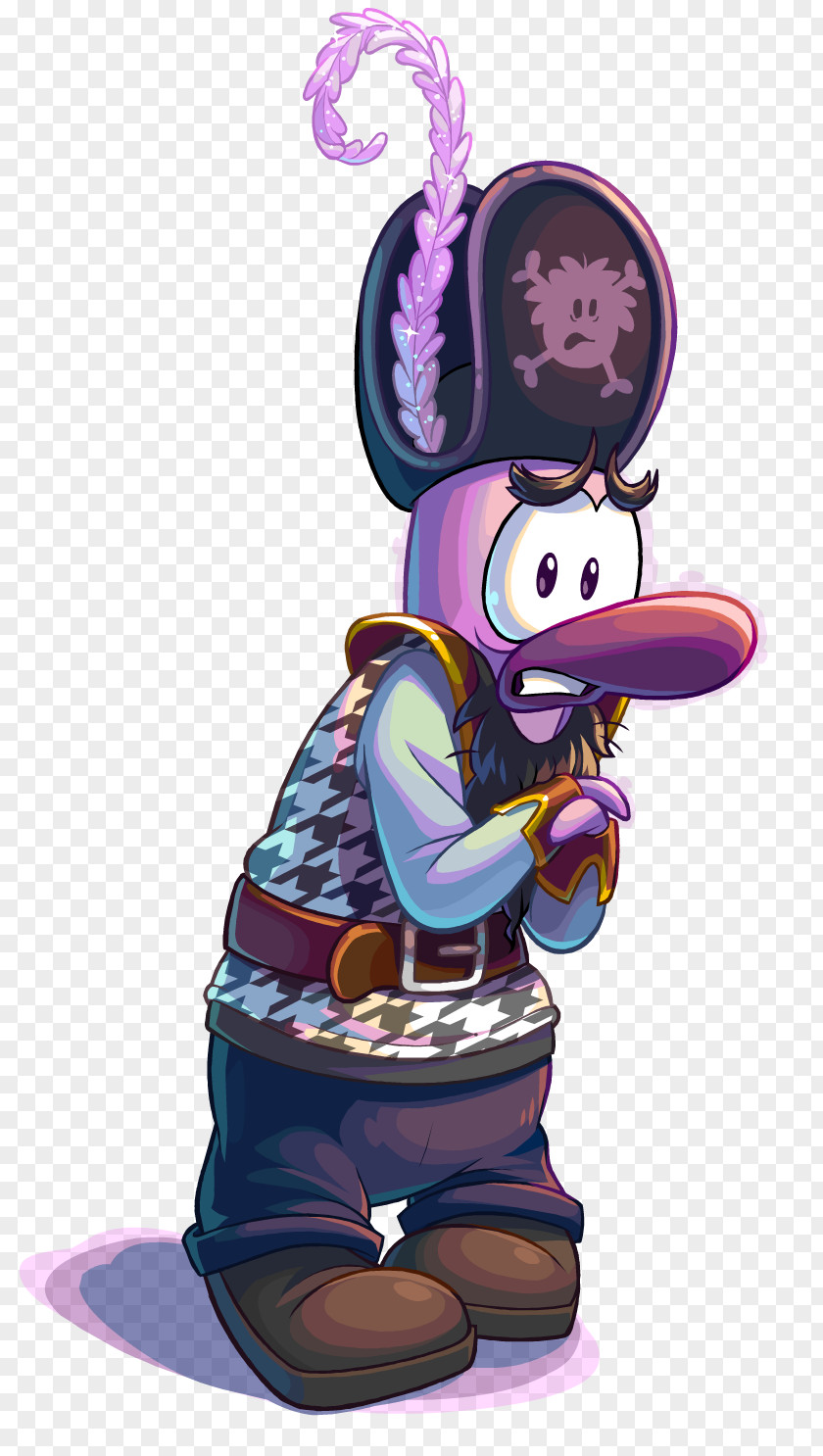 Fear Club Penguin Character Sadness PNG