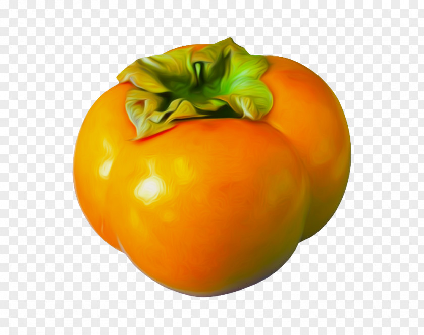 Persimmon Image Japanese Tomato Fruit PNG
