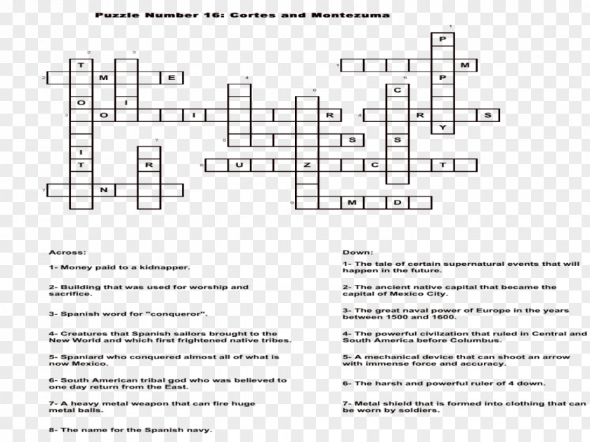 United States Crossword Worksheet Puzzle Exploration PNG