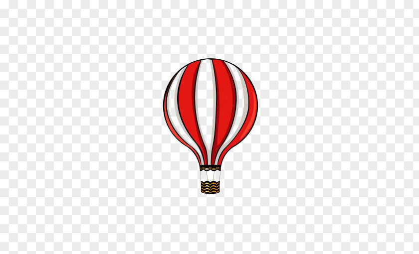 Cartoon Hot Air Balloon Drawing PNG