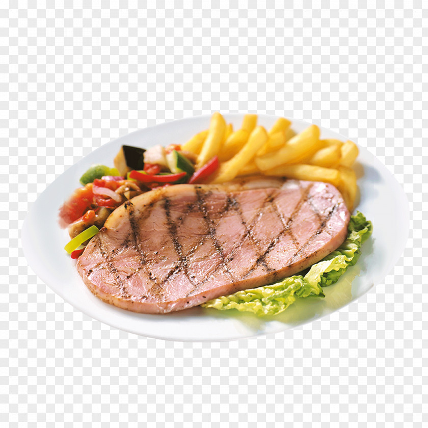 Herbes Roast Beef Full Breakfast Ham Steak Food PNG