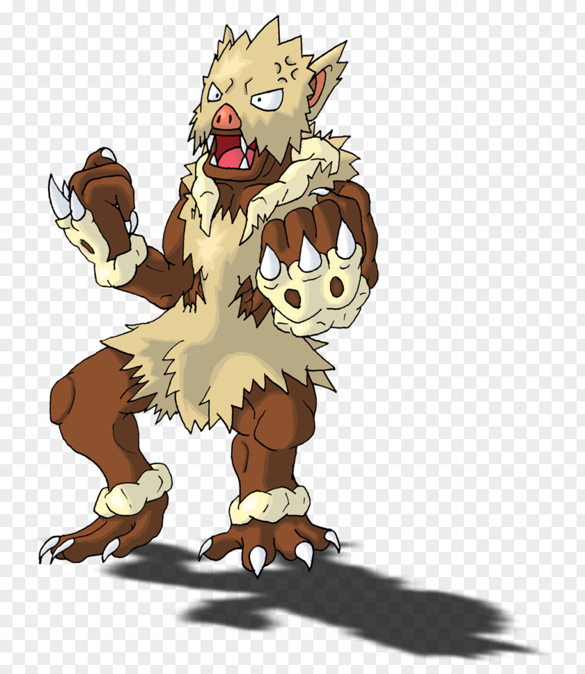 Lion Mankey Evolution Primeape Pokémon GO PNG