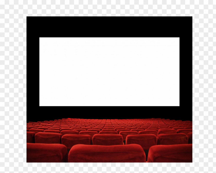 Movie Theatre Cinema Rectangle Projection Screens Display Device Square PNG