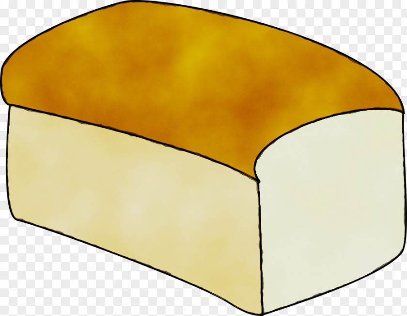 Futon Pad Yellow Loaf Bread Drawing Bakery Breakfast PNG