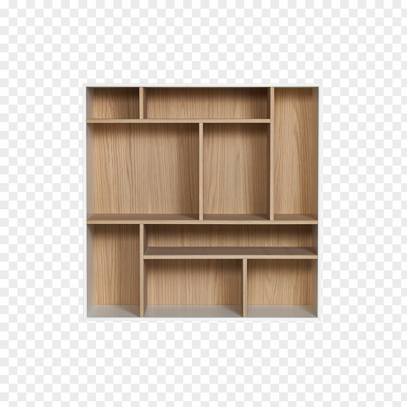 Light Grey Shelf Bookcase Library Design Oak PNG