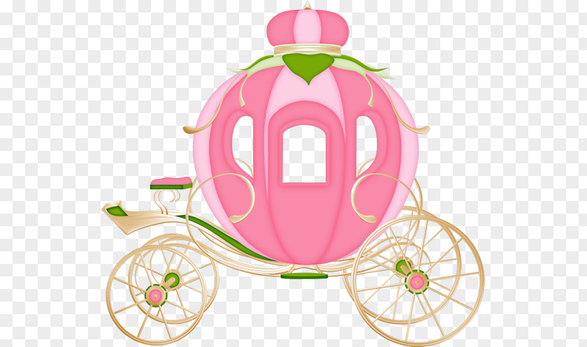 Princess Carriage Clip Art PNG